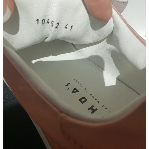 Joshua Sanders Womens Satin Pink Barbie Ruffled Sneakers EU 41 US 10 NY/Italy - Picture 12 of 13